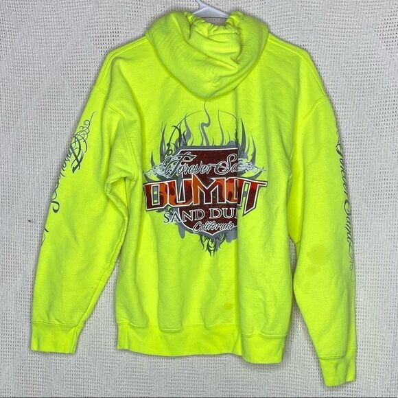Dumont Forever Sand Pullover Hoodie neon yellow - Picture 4 of 7